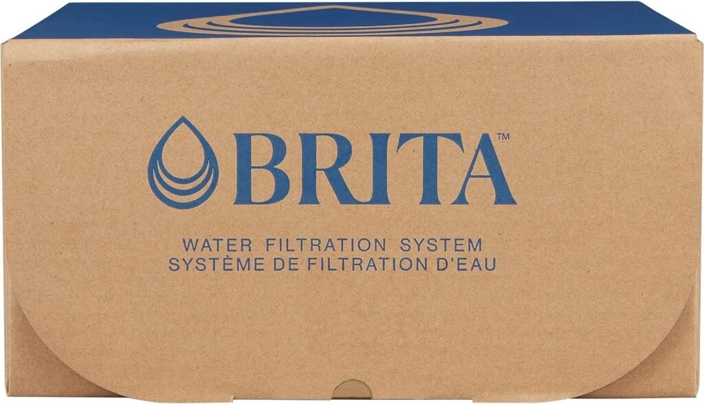 Brita Large Water Filter Pitcher for Tap and Drinking Water with SmartLight Filter Change Indicator + 1 Standard Filter, Lasts 2 Months, 10-Cup Capacity, Black