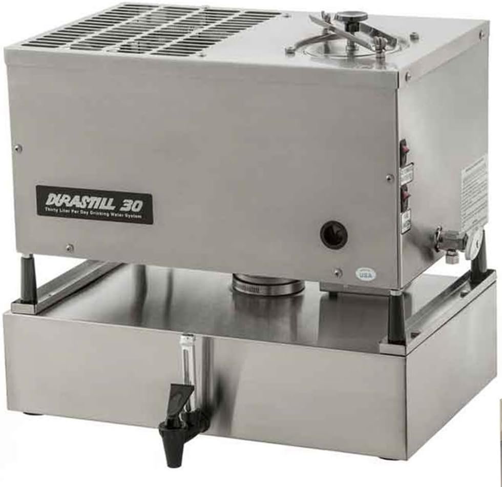 Durastill 8 Gallon per day Automatic Water Distiller with 4 Gallon Reserve