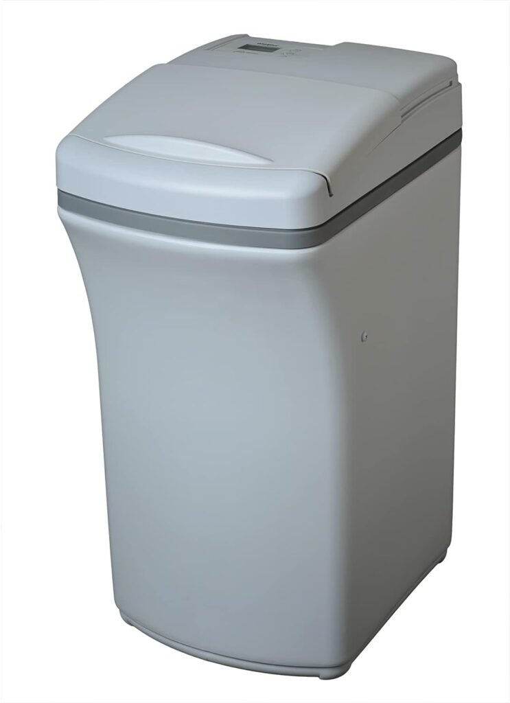 Whirlpool WHES18 High-Efficiency Compact Home Water Softener, Gray
