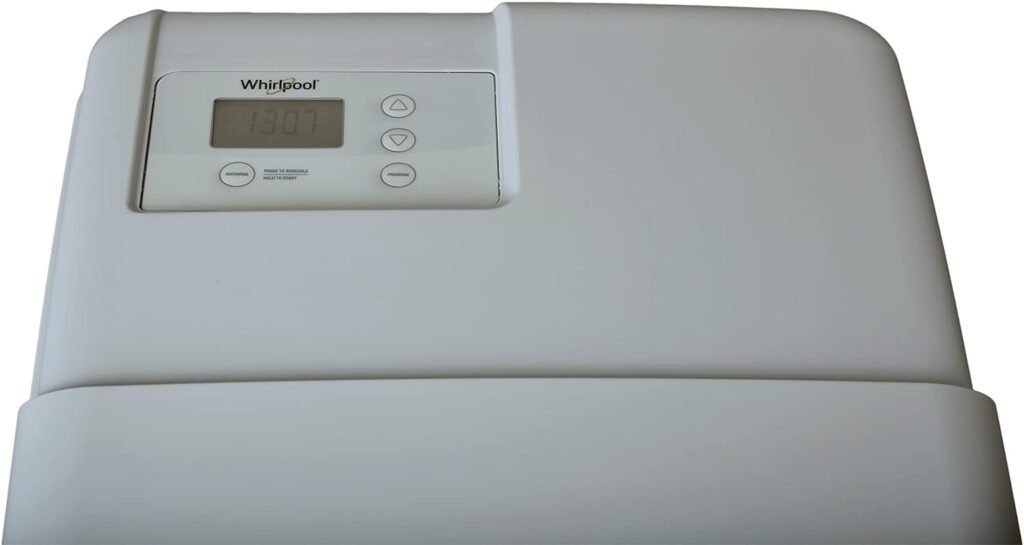 Whirlpool WHES18 High-Efficiency Compact Home Water Softener, Gray