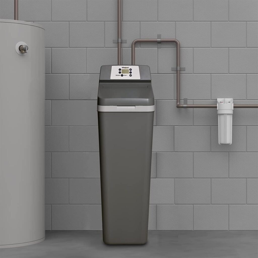 Whirlpool WHESFC Pro Series – Softener/Whole Home Filter Hybrid, Gray